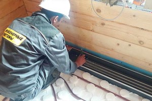 Монтаж конвектора отопления Монтаж конвектора отопления