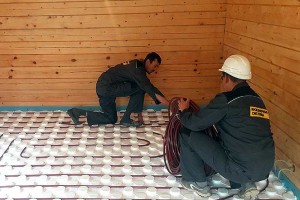 Монтаж водяного теплого пола Монтаж водяного теплого пола