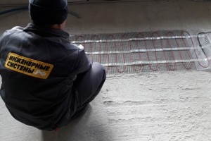 Монтаж электрического теплого пола Монтаж электрического теплого пола