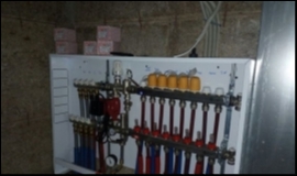 Монтаж теплого пола и внутрипольных конвекторов в КП "Савоя"