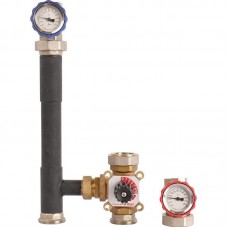 Насосная группа с 3-х ходовым приводным смесителем 1