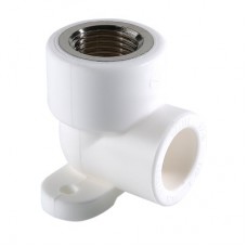 PPR Угольник комбинированный с креплением ВР DN20-1/2