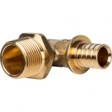 PEX-a Угольник-переходник с наружной резьбой 20xR 3/4