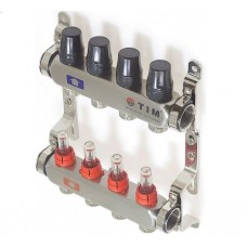 Коллектор из нержавеющей стали с расходомерами на 7 вых. KDS5007 TIM