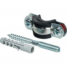 Хомут (20-24) с гайкой М8 со шпилькой-шурупом и дюбелем SAC-0020-100012 STOUT Хомут (20-24) с гайкой М8 со шпилькой-шурупом и дюбелем SAC-0020-100012 STOUT