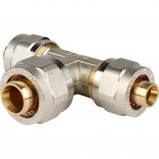 Обжимной фитинг тройник переходной 16х20х16 SFS-0010-162016 STOUT Обжимной фитинг тройник переходной 16х20х16 SFS-0010-162016 STOUT