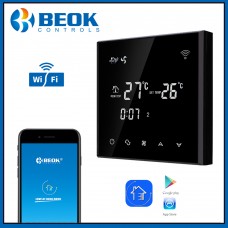 Wi-Fi Терморегулятор чёрный ЭТП BEOK 