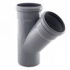 Канализационный тройник DN110 х110/45 ПП OSTENDORF