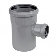 Канализационный тройник DN110 х50/87 ПП OSTENDORF